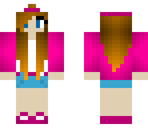 pink cute girl
