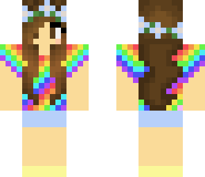 rainbow girl