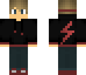 blonde boy lightning bolt