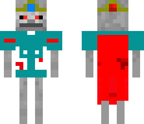 king skeleton horror