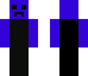 blue person