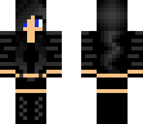 hot black haired tiger girl