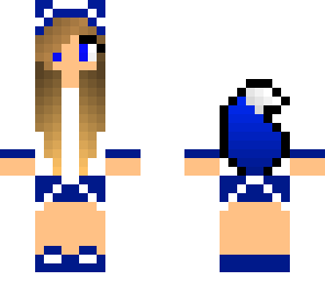 blue wolf girl