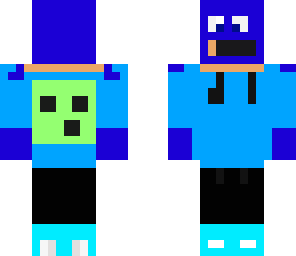 blue slime man 