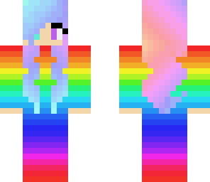 rainbow girl