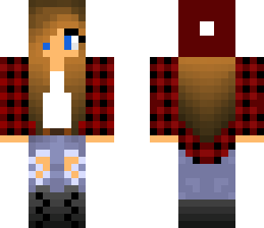hipster winter girl