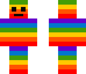 rainbow person