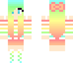 rainbow girl