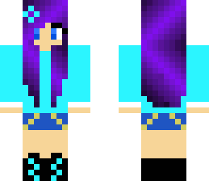 purple girl
