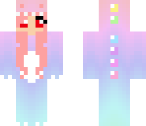 dino girl w red eyes
