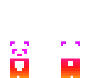 pastel sunset panda