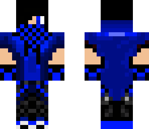 blue emo boy