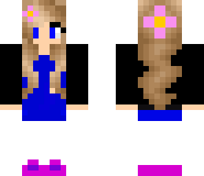 blue school dress edit