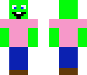 some weird green guy
