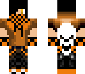 orange emo boy