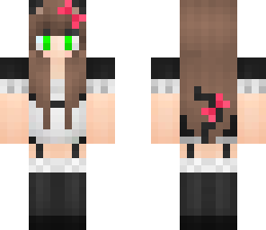 kate in her maid outfit
