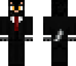 cat in a suit edit