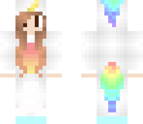 unicorn girl with eyes