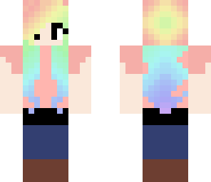 rainbow girl