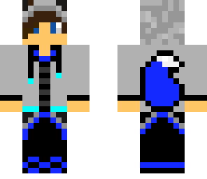 fox guy blue