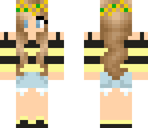 yellow flower girl