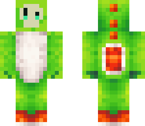 green yoshi green eyes