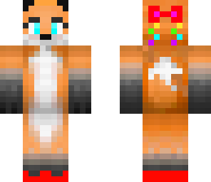 rainbow bow fox