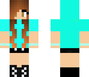blue girl