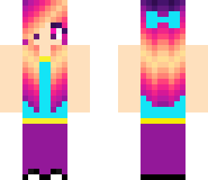 tie dye girl