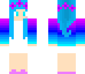blue hair