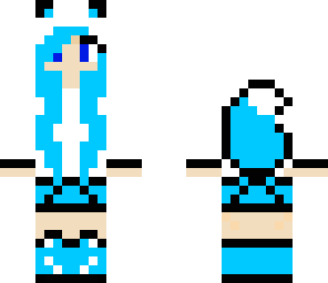 light blue fox