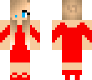red dress girl