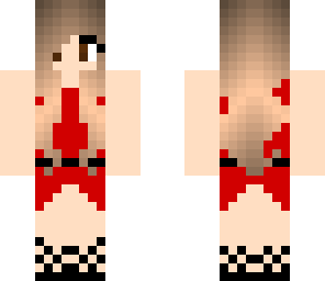 hot red dress