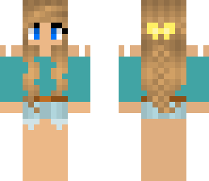 plaited hair girl