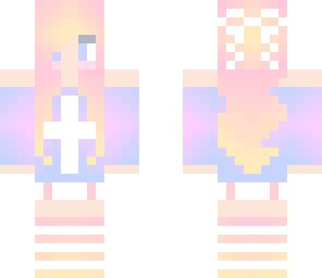 pink cross girl