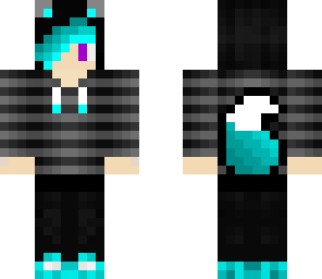 cyan wolf boy