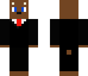 bear in a suit
