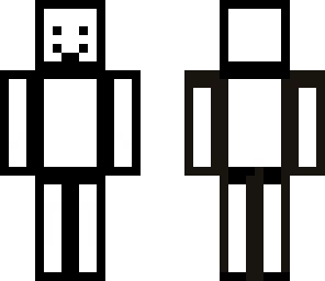 black and white stickman guy