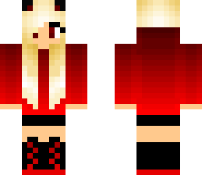 red cat girl