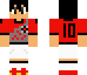 vicseven con el uniforme de futbol soccer