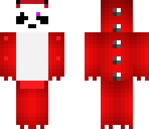 red dino panda
