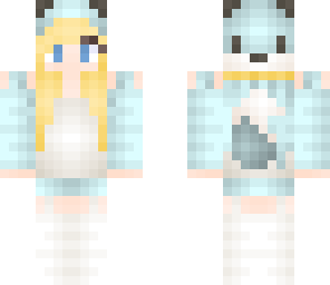 blue foxy girl