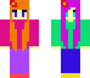 split girl