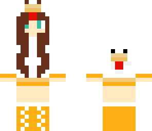 chickengirl skin onsie
