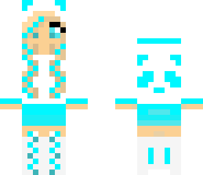 the blue panda 