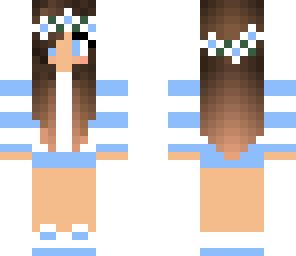 blue girl