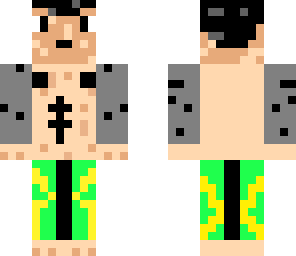 hombre de brazo de metal