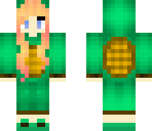 turtle girl edit