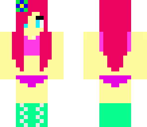 girl with bathing suit