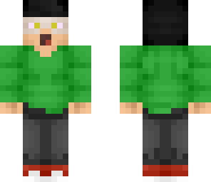 green shirt teen